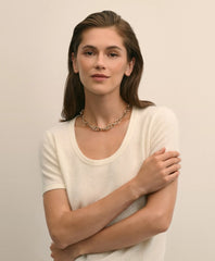 Gold-Toned Mariner Link Necklace