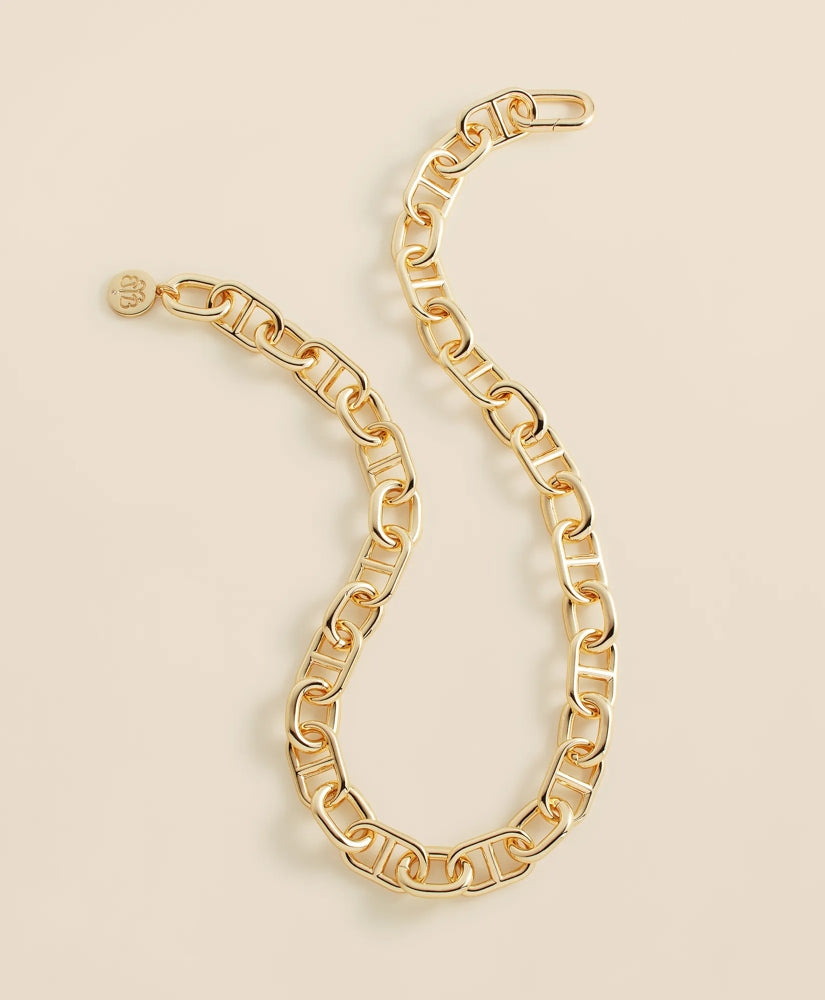 Gold-Toned Mariner Link Necklace