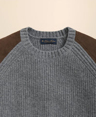 Lambswool Military Sweater