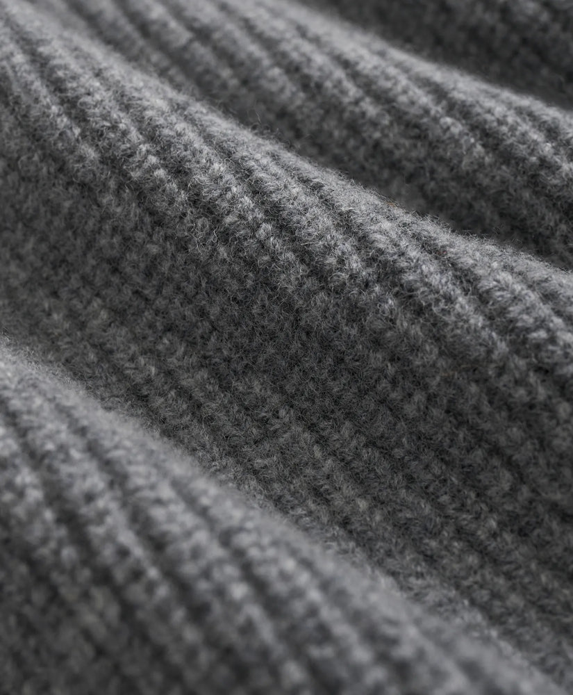 Lambswool Military Sweater