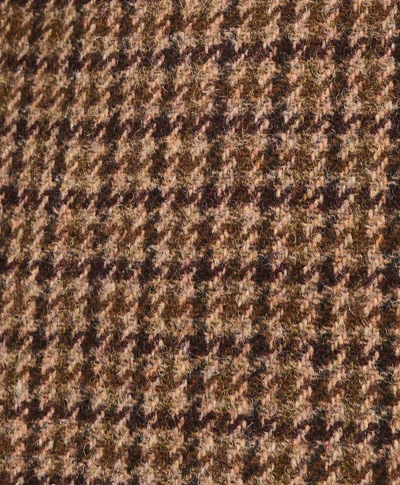 Lambswool Tattersall Balmacaan Coat