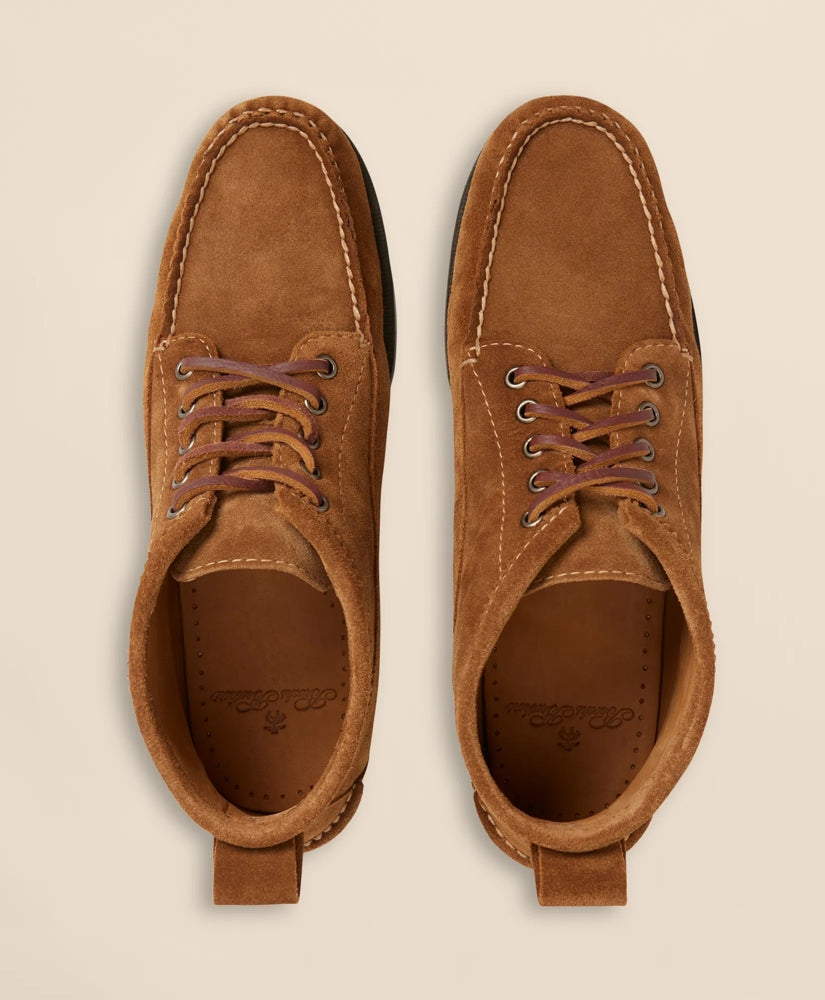 Leather Lace-Up Chukka Boots