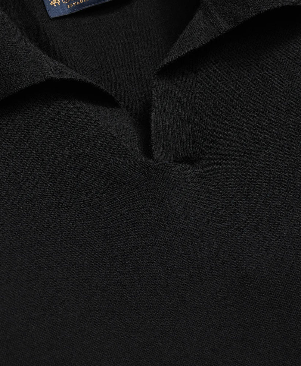 Lightweight Luxe All-Season Sweater, Johnny Collar