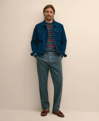 Medium Wale Corduroy Indigo Trucker Jacket