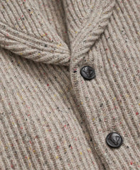 Merino Wool Donegal Shawl Cardigan