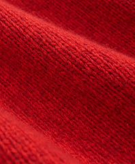 Merino Wool Polo Shawl Collar Sweater