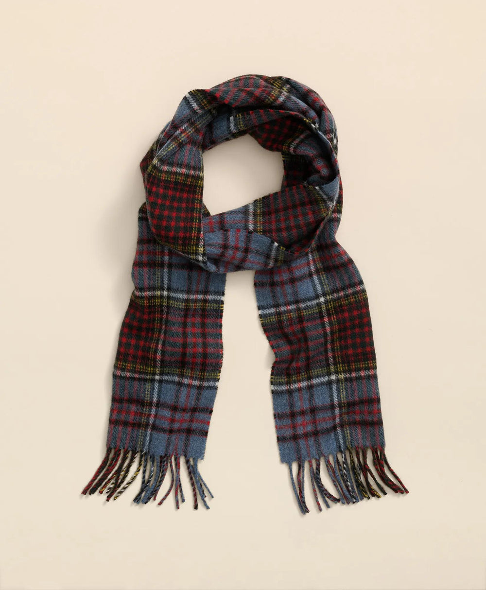 Merino Wool Tartan Scarf