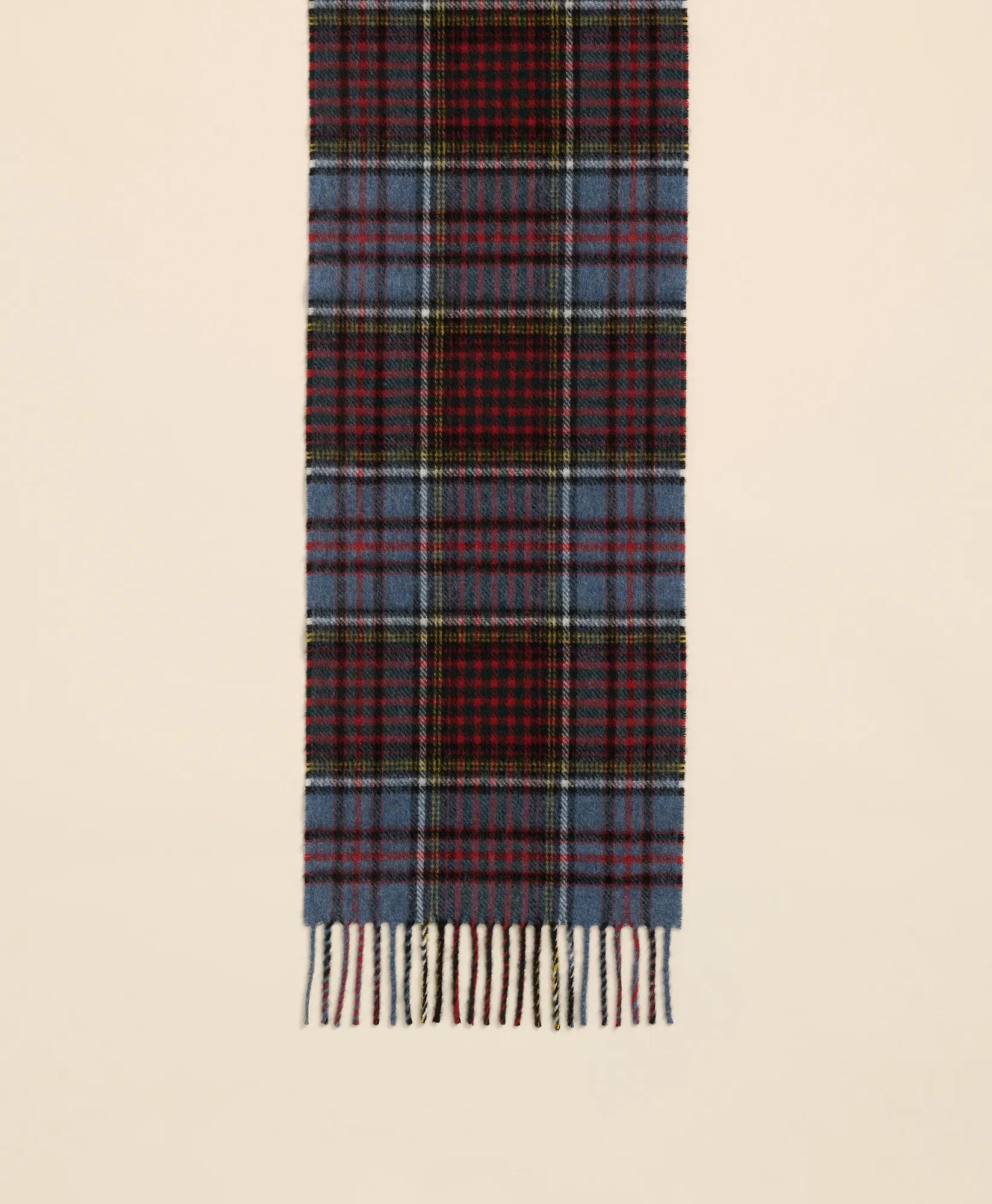 Merino Wool Tartan Scarf