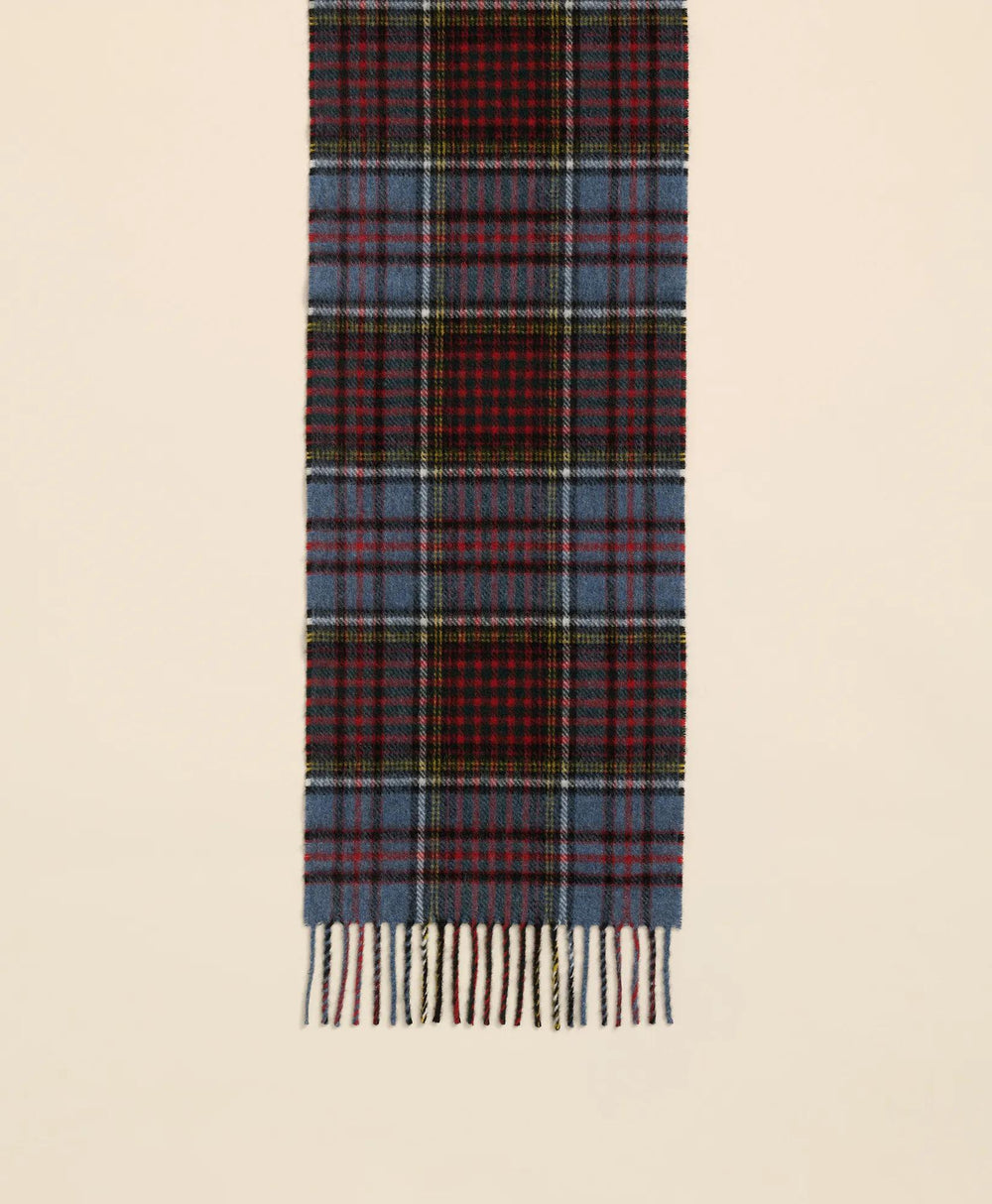 Merino Wool Tartan Scarf