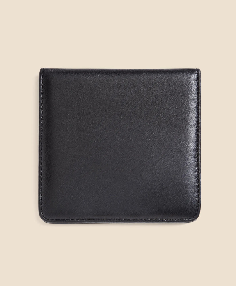 Metallic Collar Stays with Nappa Leather Case