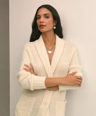 Necklace with Mother-Of-Pearl Heart Pendant
