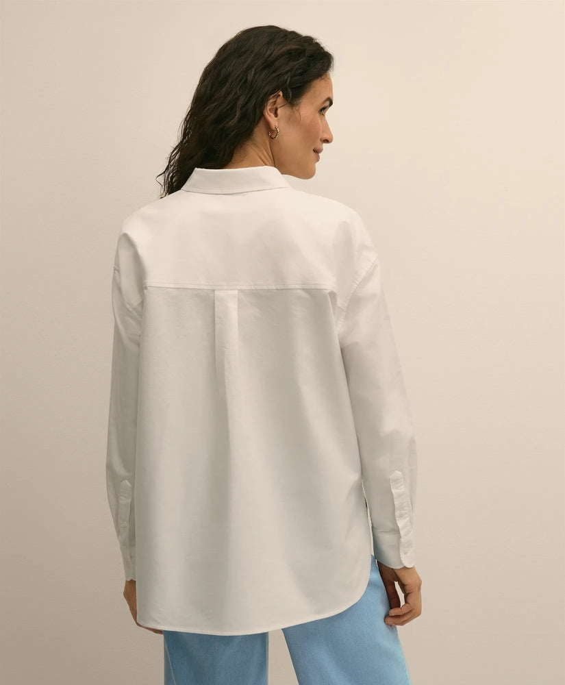 Oversized Cotton Oxford Shirt