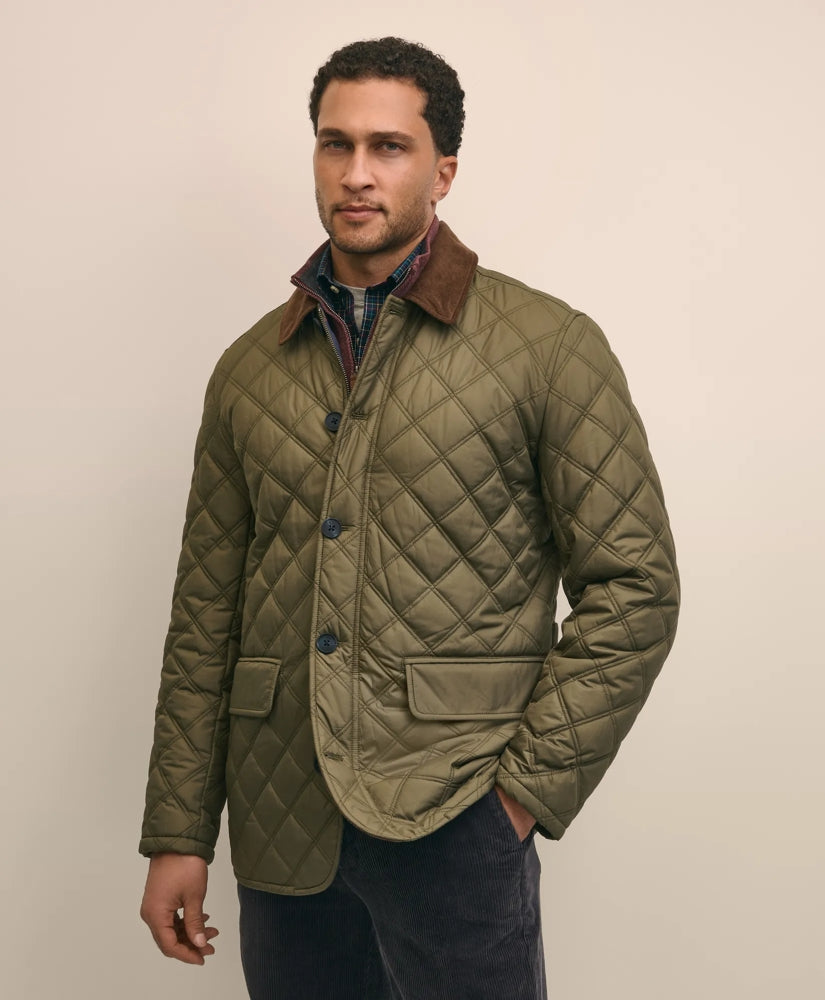 Paddock Diamond Quilted Coat