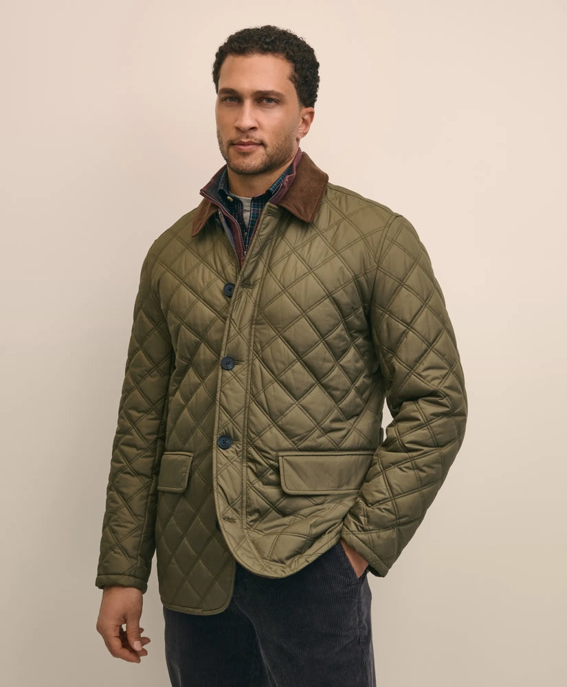 Paddock Diamond Quilted Coat