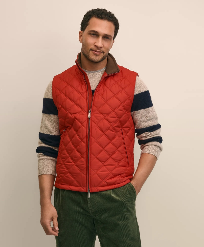 Paddock Diamond Quilted Vest