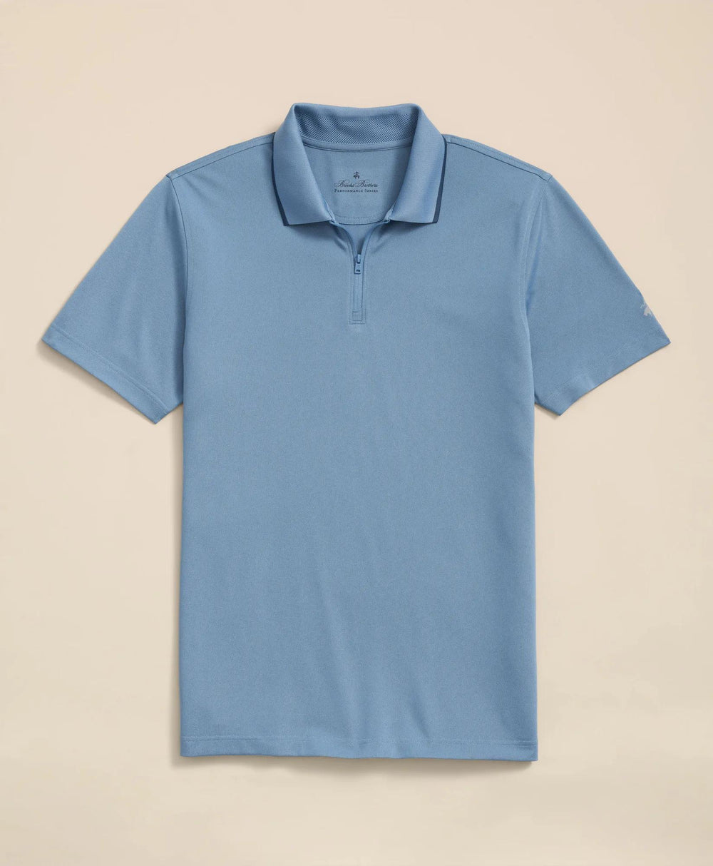 Performance Series Quarter-Zip Pique Polo Shirt