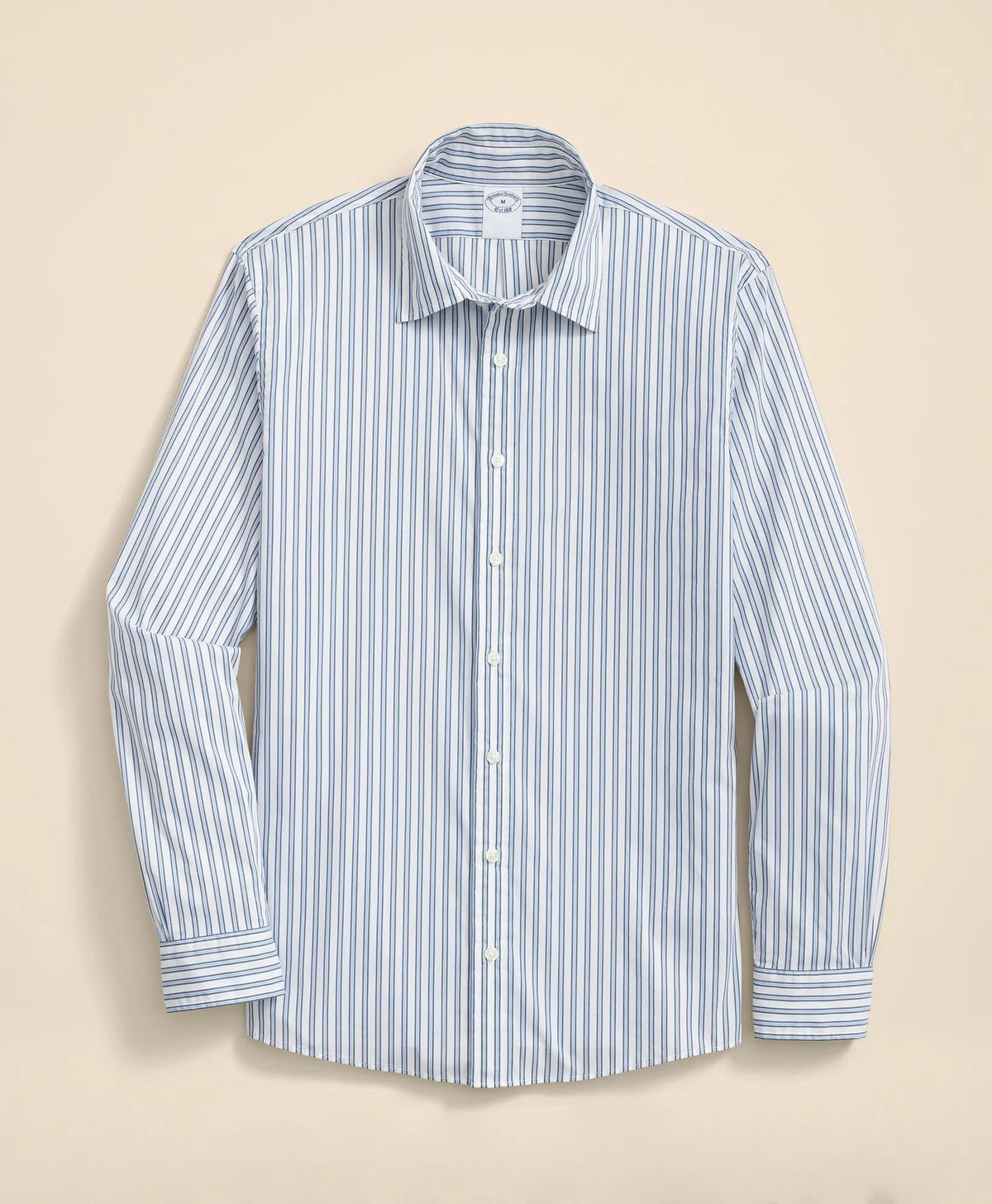 Performance Series Stretch Spread Collar, Striped Sport Shirt