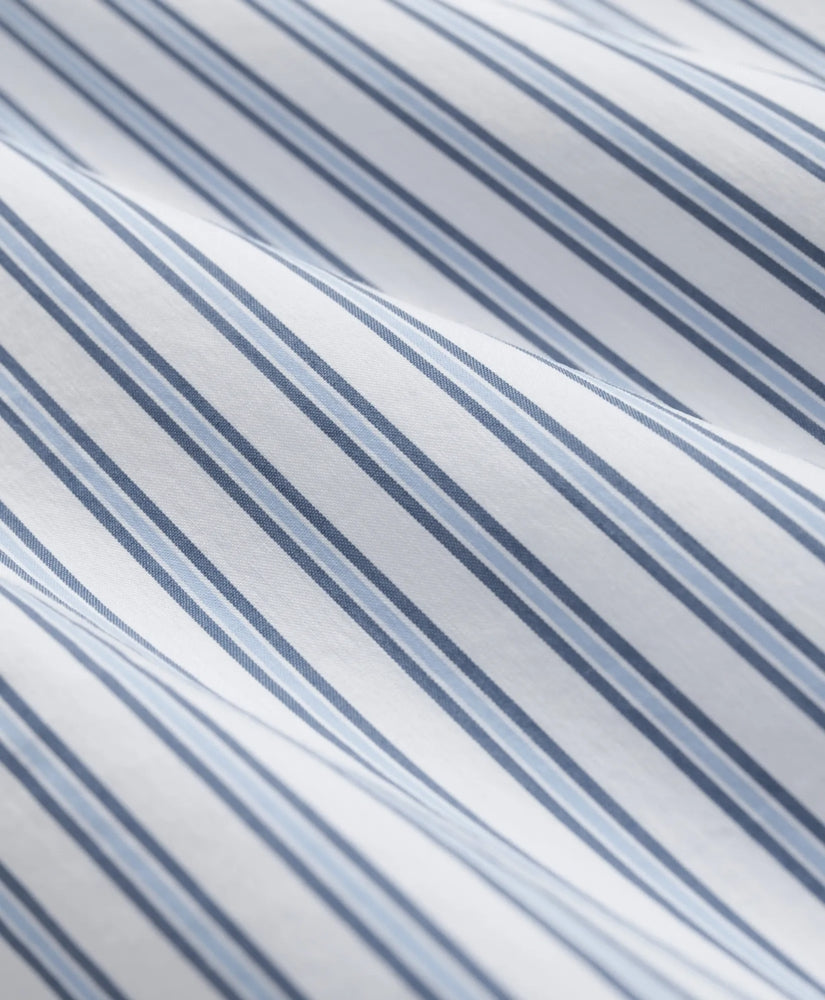 Performance Series Stretch Spread Collar, Striped Sport Shirt