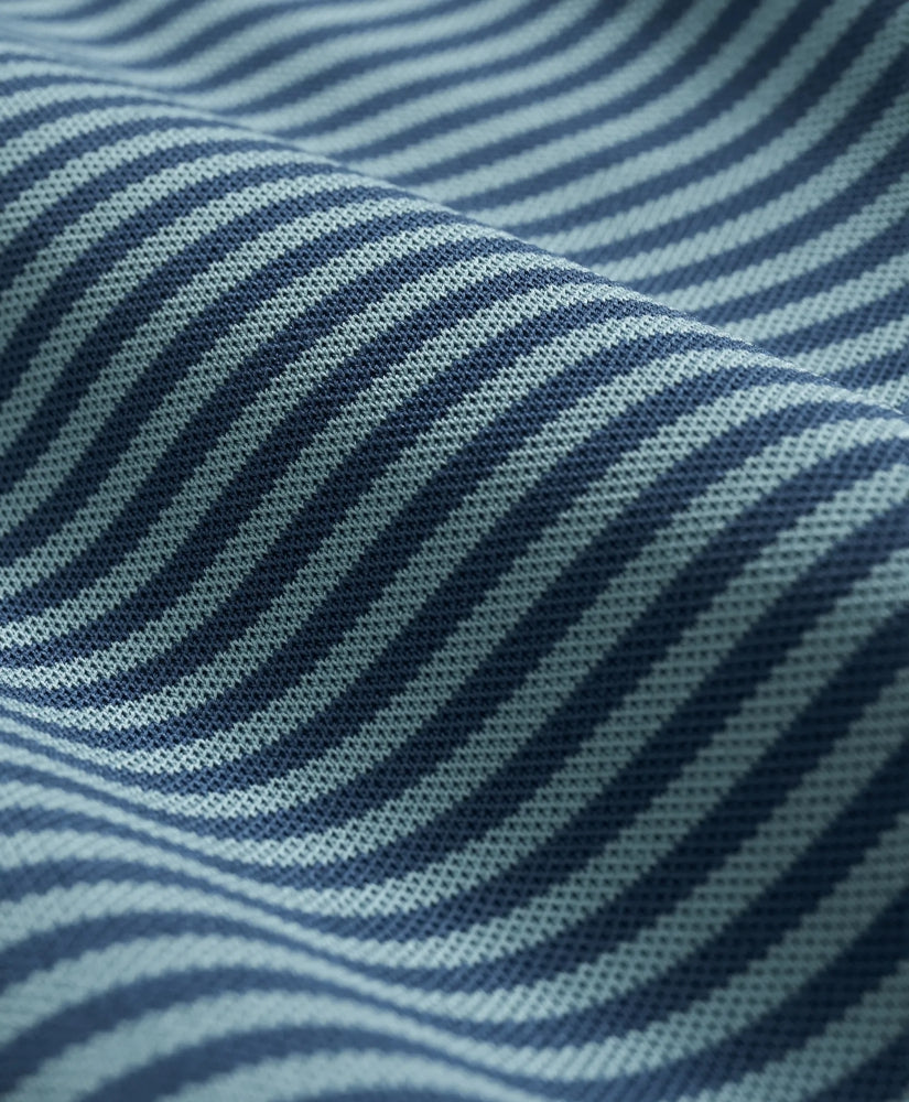 Performance Series Vintage Stripe Pique Polo Shirt