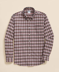 Portuguese Flannel Polo Button Down Collar, Multi-Check Shirt