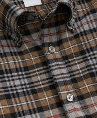 Portuguese Flannel Polo Button Down Collar, Plaid Shirt