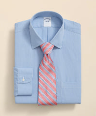 Pure Supima® Cotton Regular-Finish, Ainsley Collar Micro Check Dress Shirt
