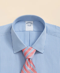 Pure Supima® Cotton Regular-Finish, Ainsley Collar Micro Check Dress Shirt
