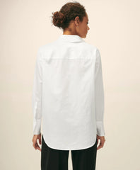 Relaxed Shirt in Supima® Cotton Sateen
