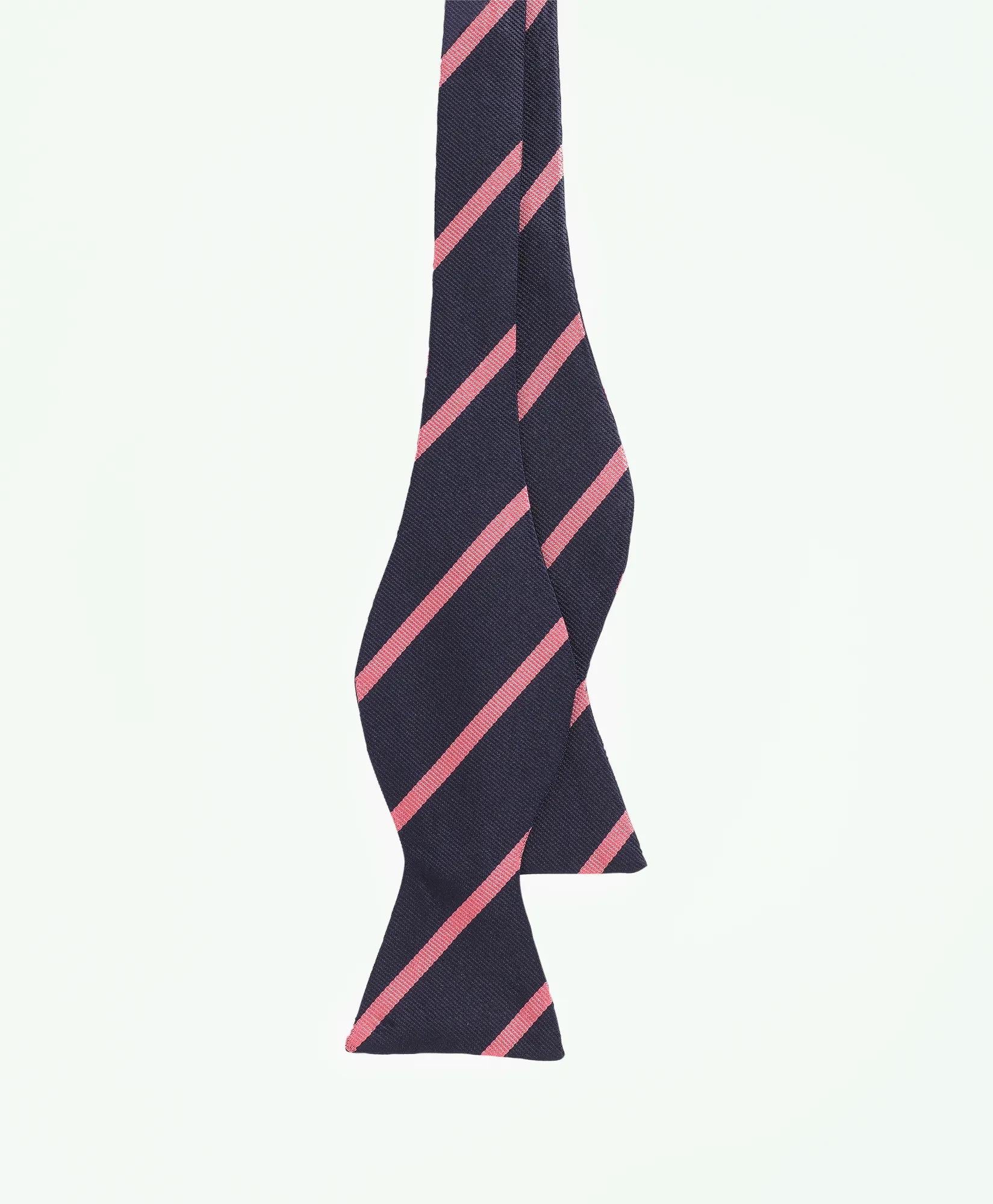 Silk BB#3 Rep Striped Bow Tie