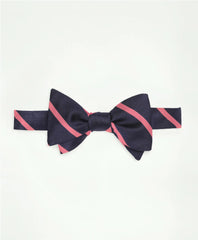 Silk BB#3 Rep Striped Bow Tie