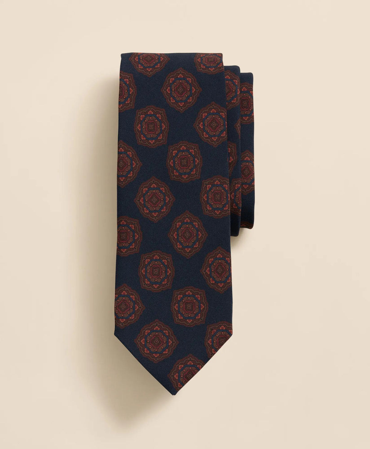 Silk Medallion Tie
