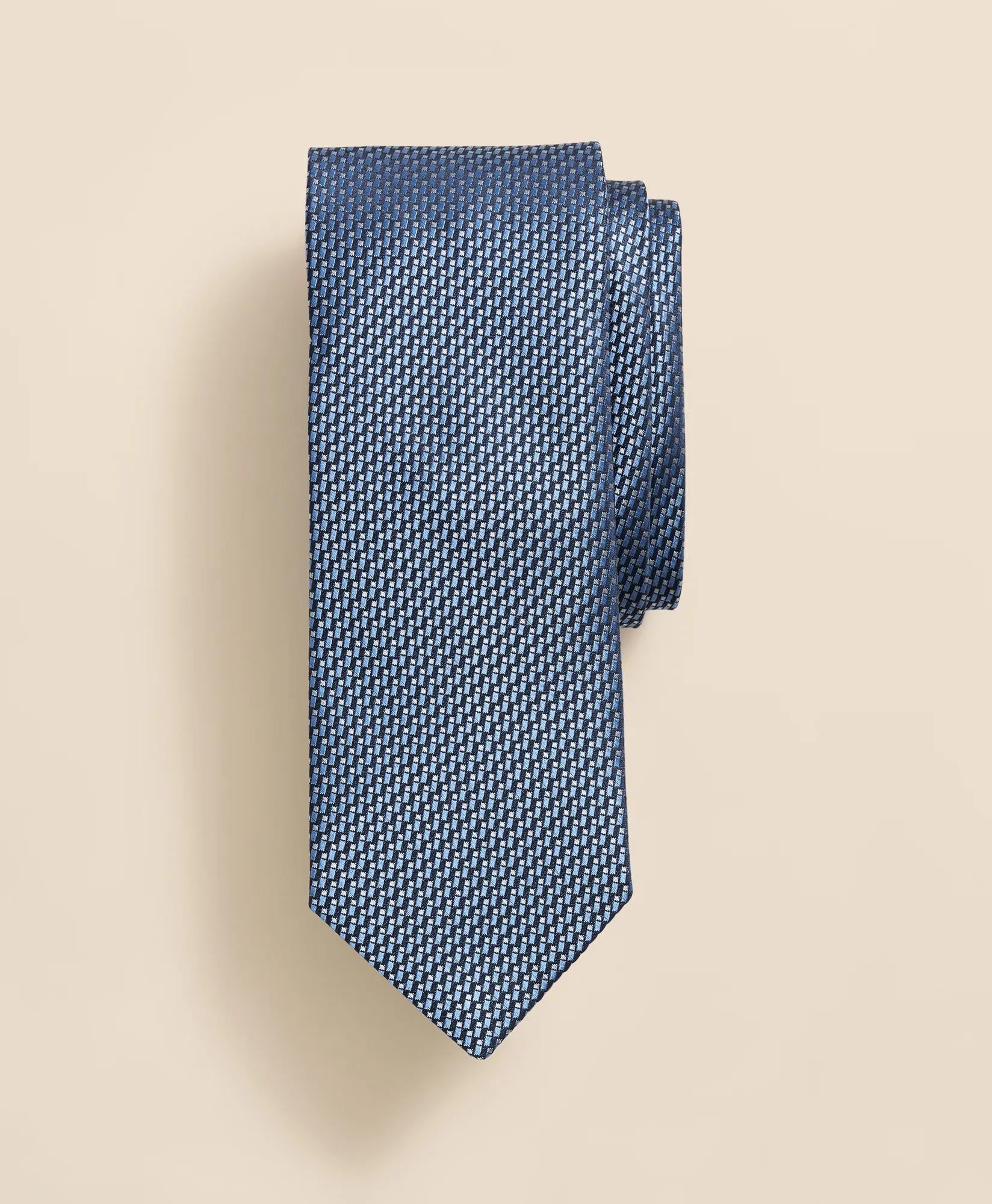 Silk Mini Geometric Tie