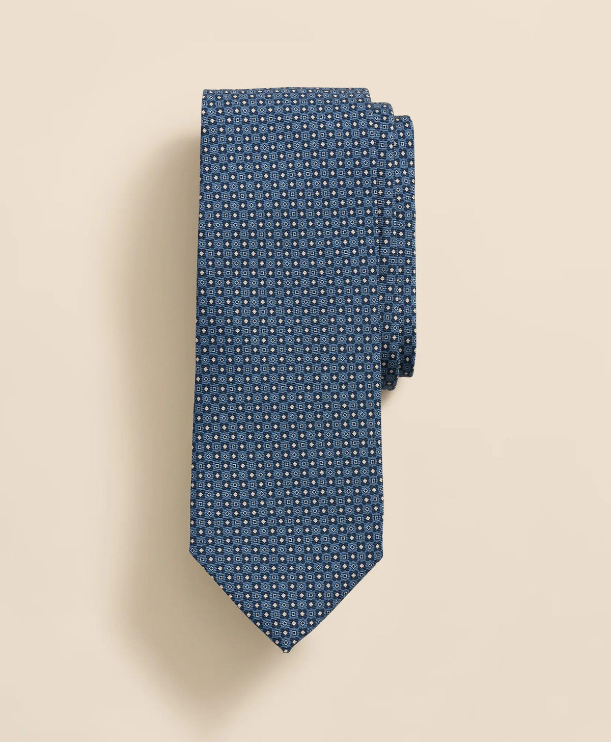 Silk Mini Geometric Tie