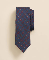 Silk Ornate Pine Tie