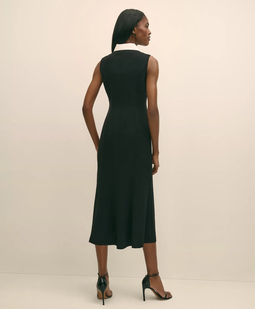 Sleeveless Shirt Dress