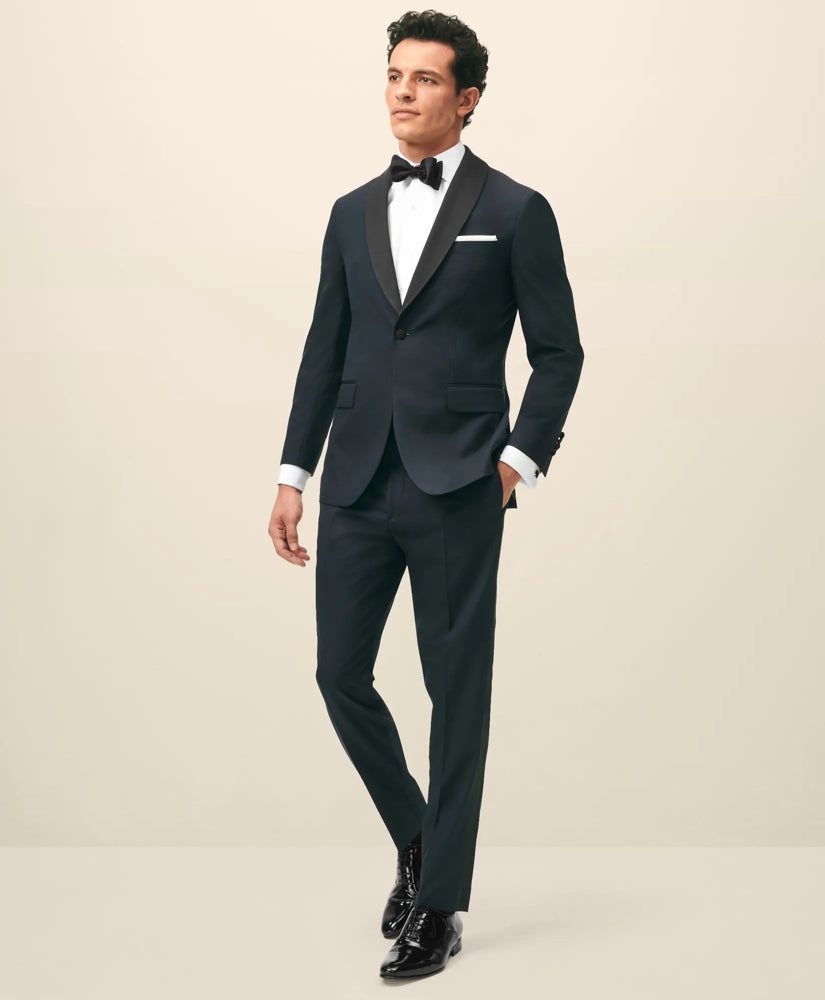 Slim Fit Wool 1818 Shawl Collar Tuxedo