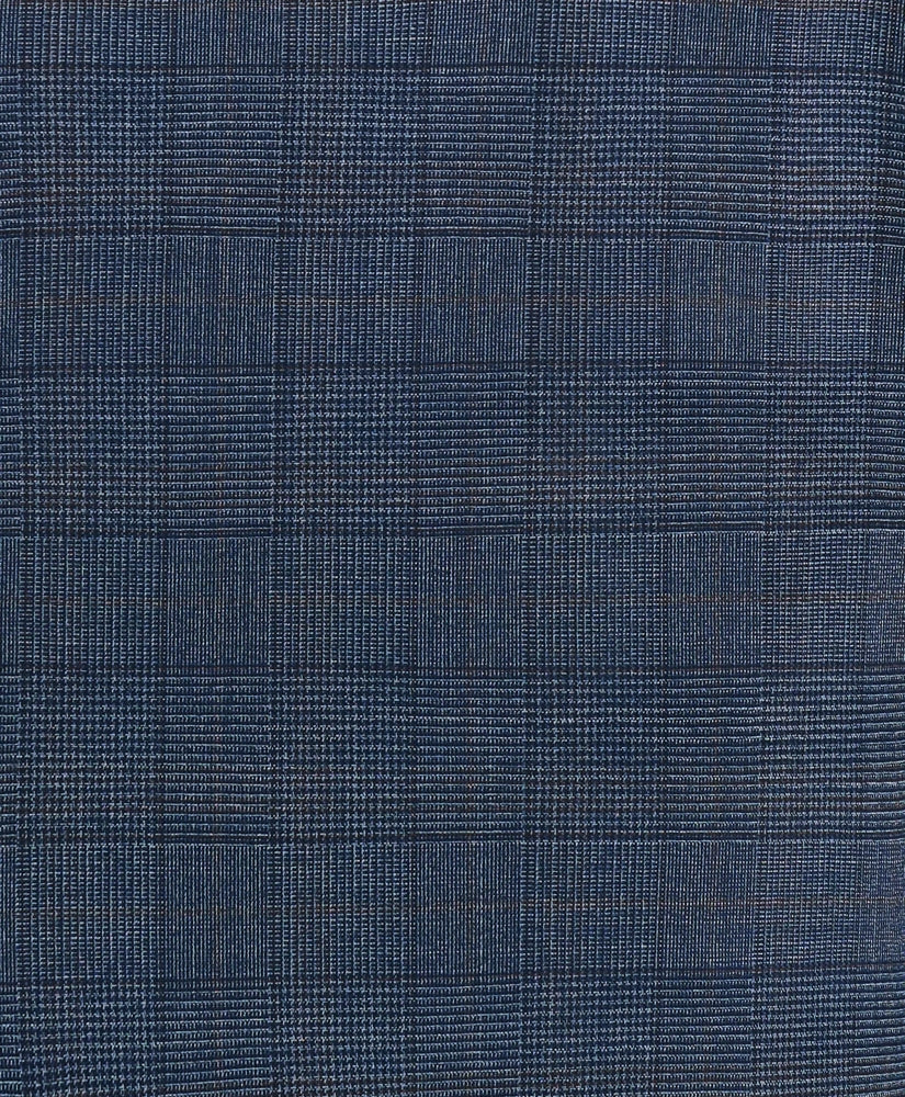 Slim Fit Wool Checked 1818 Suit