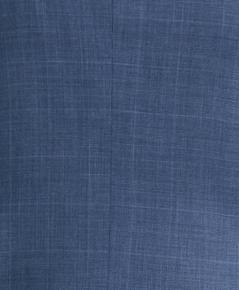 Slim Fit Wool Check 1818 Suit