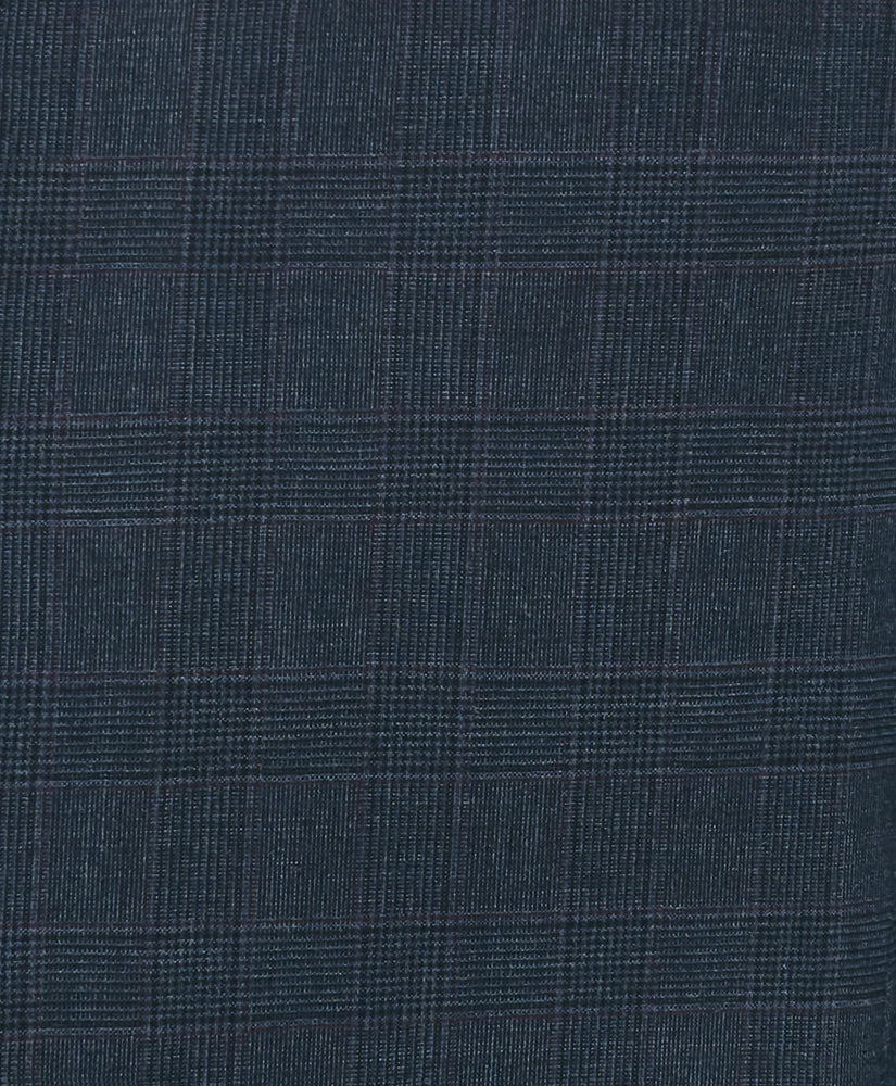 Slim Fit Wool Check 1818 Suit