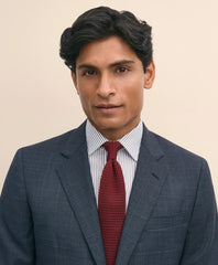 Slim Fit Wool Check 1818 Suit