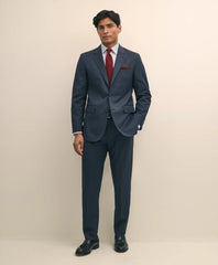 Slim Fit Wool Check 1818 Suit