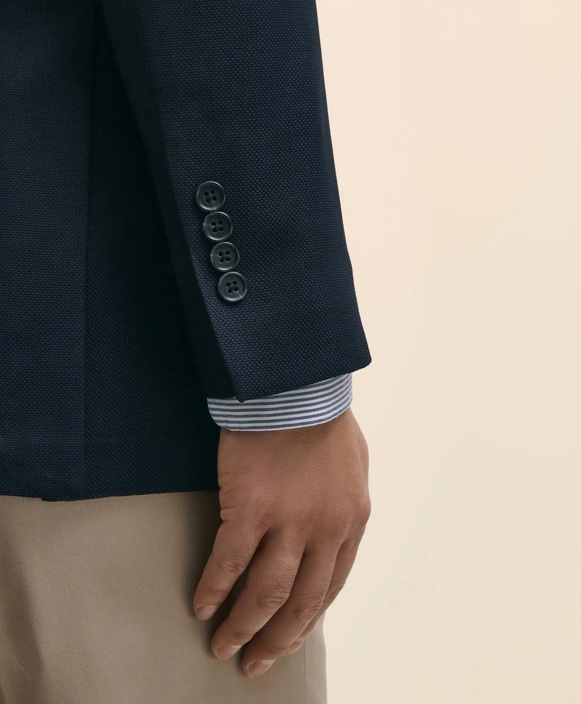 Slim Fit Wool Hopsack Sport Coat