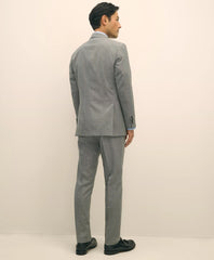 Slim Fit Wool Mini Houndstooth 1818 Suit