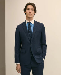 Slim Fit Wool Pinstripe 1818 Suit