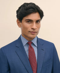 Slim Fit Wool Sharkskin 1818 Suit