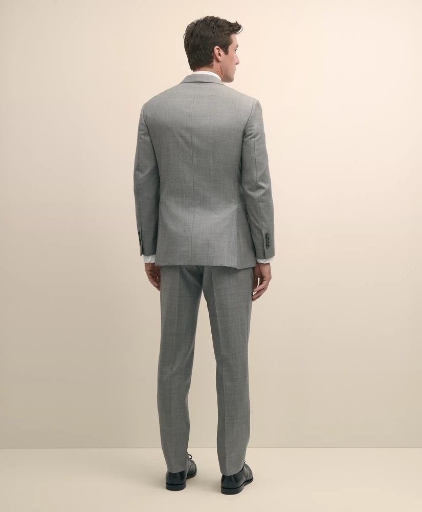Slim Fit Wool Sharkskin 1818 Suit