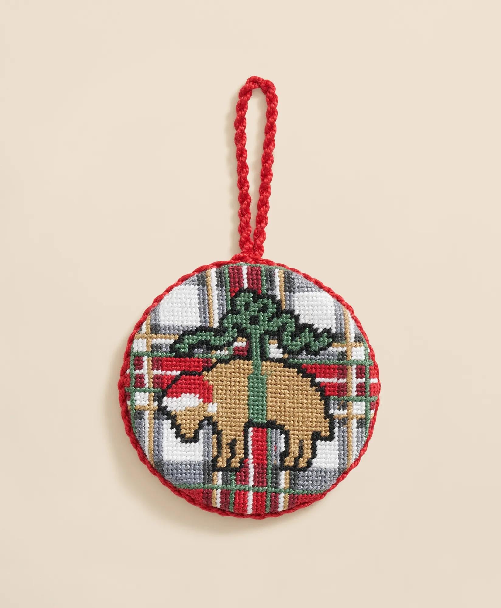 Smathers & Branson Needlepoint Golden Fleece® Ornament