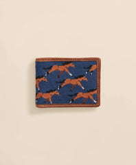 Smathers & Branson Needlepoint Horse Wallet