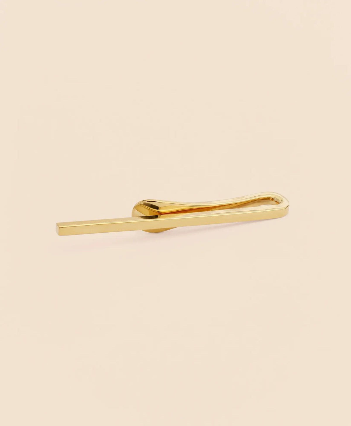 Sterling Silver Gold-Plated Tie Clip