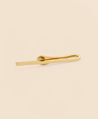 Sterling Silver Gold-Plated Tie Clip